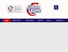 Tablet Screenshot of floorcurl.com